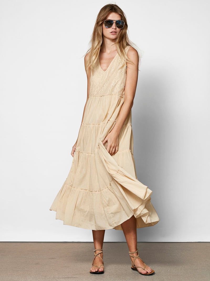 NÜ ZELMA jurk Jurken 522 Wheat
