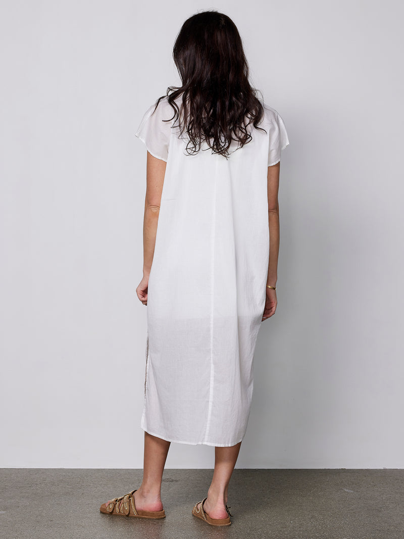 NÜ ZELMA kaftan jurk Jurken 110 Creme