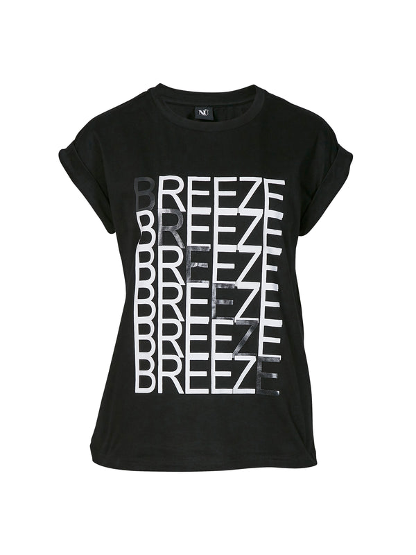 NÜ ZILJA T-shirt Tops en t-shirts Zwart