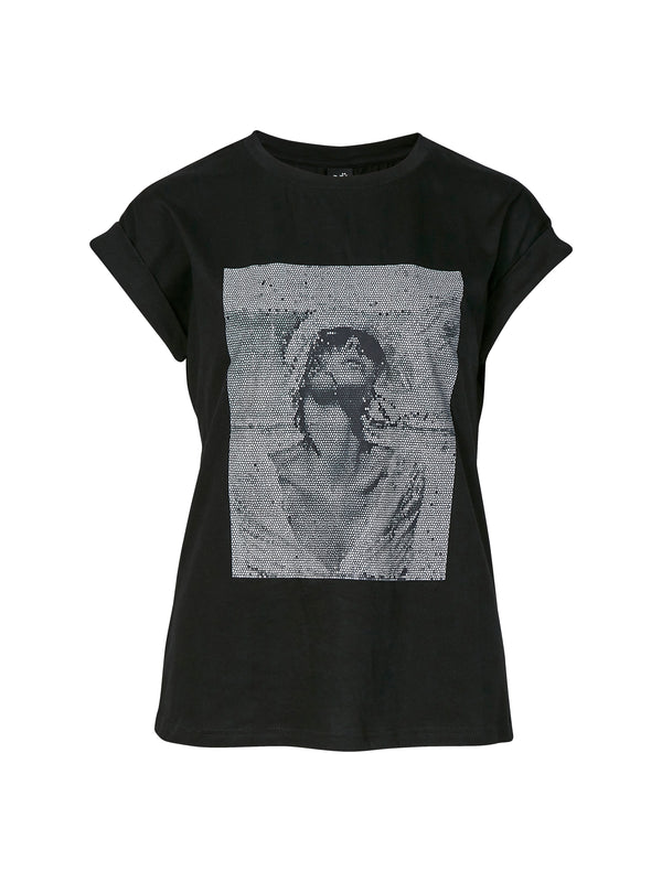 NÜ ZILJA t-shirt Tops en t-shirts Zwart