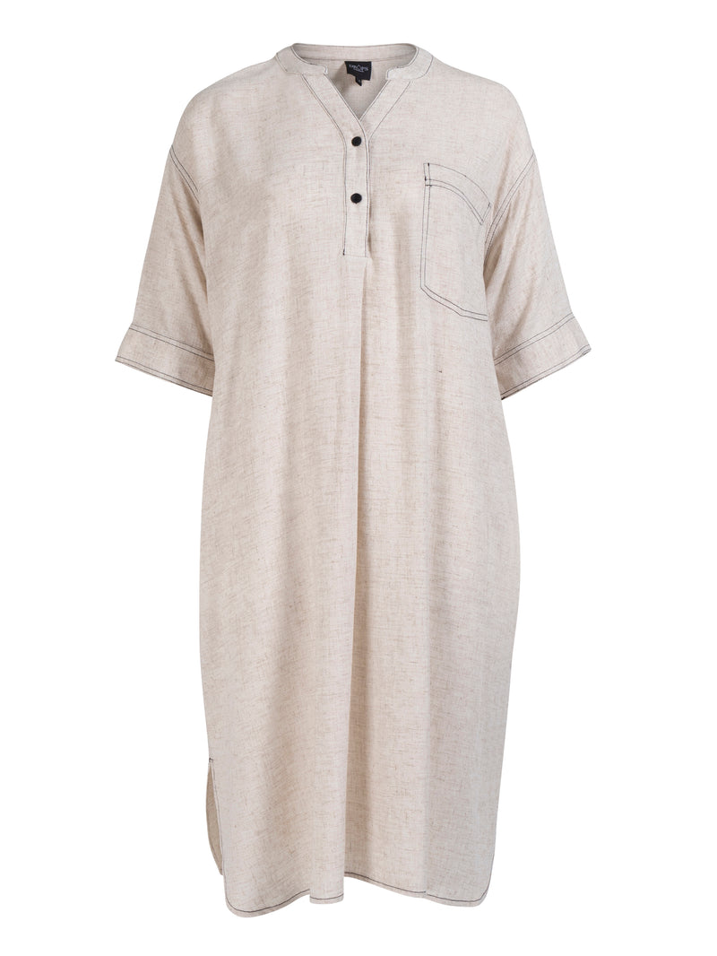 ZITA jurk Sand – NÜ Denmark NL - Main Image