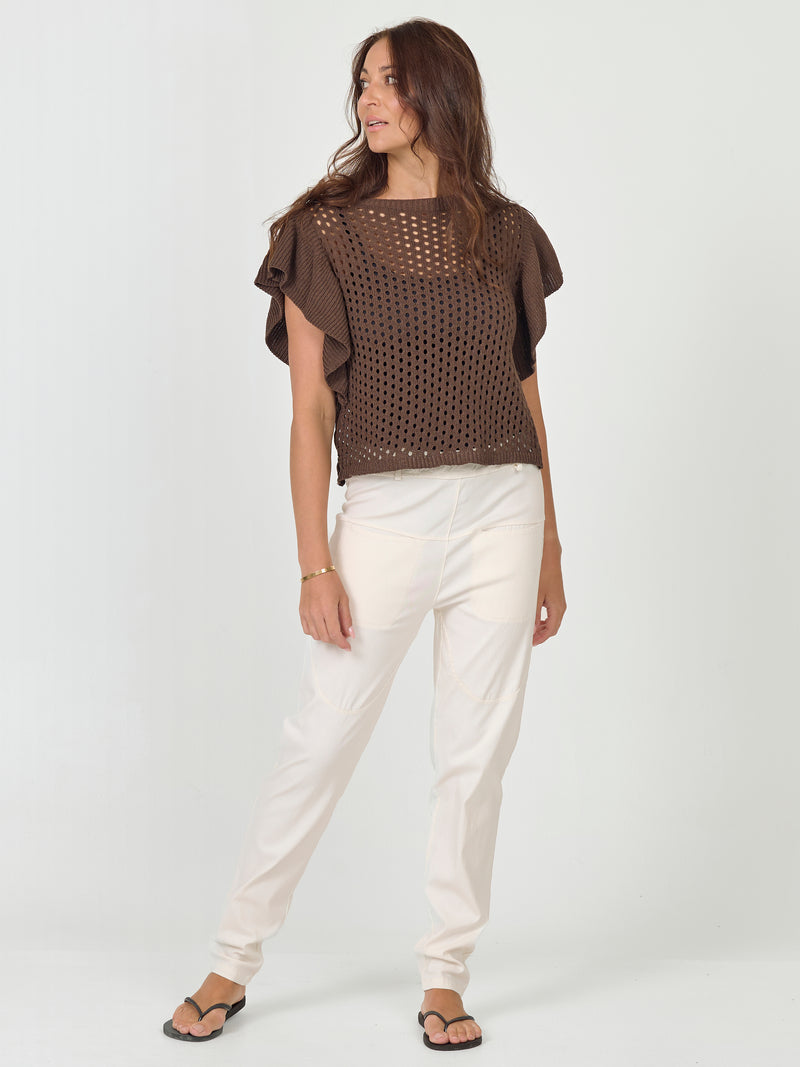 NÜ ZOHA CARMEN trousers Broeken 112 Bone