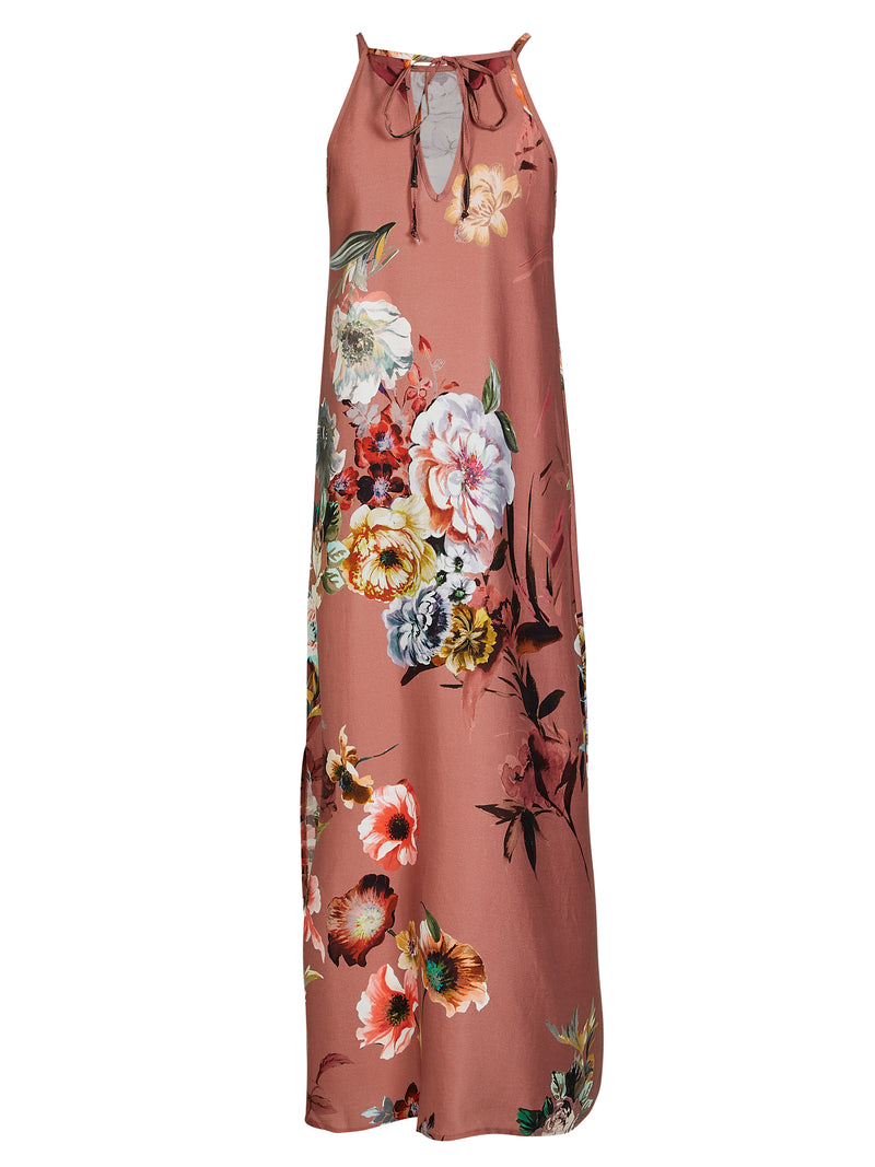 NÜ ZOYA band jurk Jurken 658 Terracotta Mix