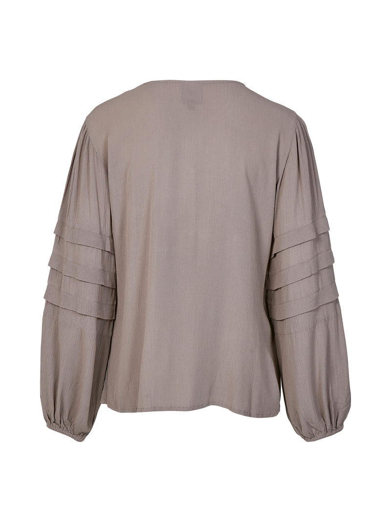 NÜ ZURI shirt Overhemden 130 sand