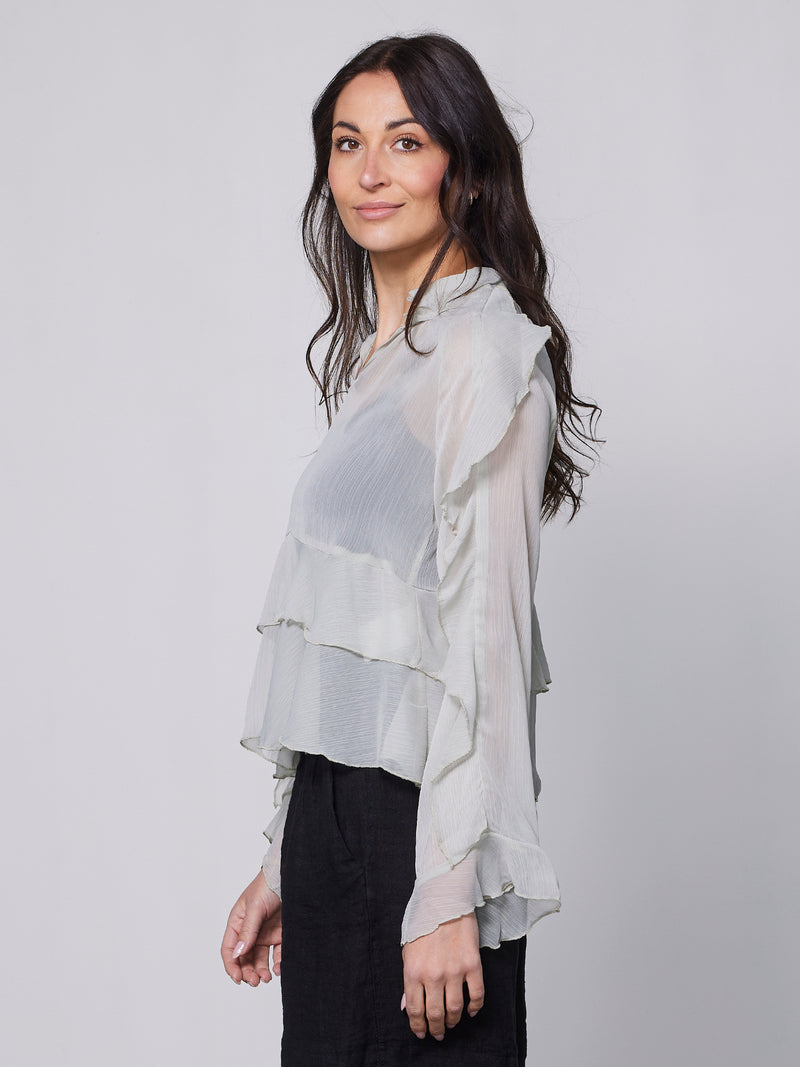 NÜ Zen blouse Blouses 112 Bone
