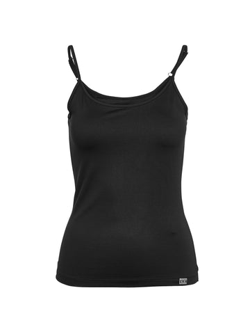 NÜ RUN top met bandjes Tops en t-shirts Zwart